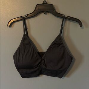 Aerie Black Triangle Bralette